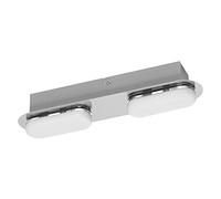 LEDVANCE Smart LED bathroom light chrome, 15W, 1400LM, 3000-6500K, 30cm, IP44, Orbis Duplo wall light, luz de baño con tecnología wifi, regulable, controlable vía app y asistente de voz