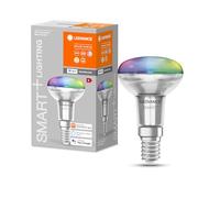LEDVANCE Smart LED R50 spot lamp con tecnología Wifi, base E14, colores RGB y cambio de color de la luz, controlable con Alexa, Google y App