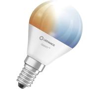 LEDVANCE Lámpara LED inteligente con tecnología WiFi, enchufe E14, regulable, color de luz cambiante (2700-6500K), reemplazo de 40W, SMART+ WiFi Mini Bulb Tunable White, paquete de 1