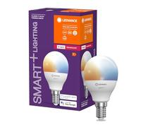 LEDVANCE SMART+ mini ball con tecnología ZigBee P40 E14 Tunable White 2700-6500K