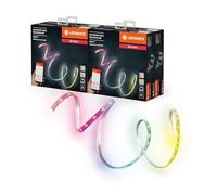 LEDVANCE Smart Outdoor Lightstrip, Tira de LED con ZigBee e IP65, 5 m de Longitud, Blanco Cálido a Luz Diurna 2000K - 6500K, Cambio de Color RGB, Compatible con Alexa, Paquete de 4