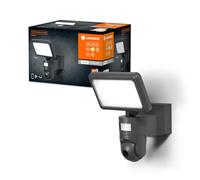 LEDVANCE SMART+ WIFI FLOOD AUTO CAM 20cm - LED Fluter mit Bewegungs- und Tageslichtsensor, HD-Kamera, integrierter Fernsprecheinrichtung, Alarm-Funktion, 23 W, 3000 K, 2000 Lumen, IP 44
