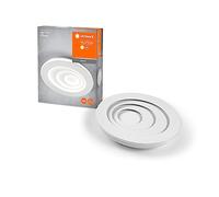 LEDVANCE SMART + WIFI LED Deckenleuchte, weiß, 32W, 3400lm, Weißlichtfunktion, dimmbar, dynamischer Magic-RGB Lichteffekt, lange Lebensdauer, einfache Montage, App-steuerbar, 2700-6500K