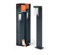 LEDVANCE Smarte Gartenleuchte LED: für Boden, SMART+ CASCADE MULTICOLOR / 10 W, 220…240 V, Warm weiß, 3000 K, Gehäusematerial: Aluminium, IP44
