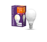 LEDVANCE Smarte LED-Lampe mit ZigBee Technologie, Sockel E14, Dimmbar, Warmweiß (2700 K), ersetzt Glühlampen mit 40 W, SMART+ Mini bulb Dimmable, 1er-Pack