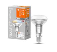 LEDVANCE Smarte LED R50 Spotlampe mit Wifi Technologie, Sockel E14, Lichtfarbe änderbar (2700-6500K), Ersatz für herkömmliche 40W-Reflektor-Glühbirnen, steuerbar mit Alexa, Google & App