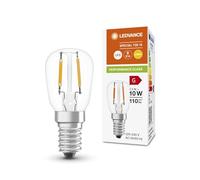 LEDVANCE Special T T26 10. Bombilla led pebetero clara 220-240V 1,3W 2700K E14. 110 Lumen. Equivalente a 10W. 15.000 Horas. Dimensiones: 65 X 26mm. Luz cálida.