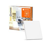 LEDVANCE SUN@HOME Deckenleuchte LED, WiFi Wandleuchte weiß 20W dimmbar, 1800 Lm, 2200-5000k, 30cmx30cm, CRI>95, Wand und Deckenleuchte mit Alexa, Google, App steuerbar, Smart+ Planon Frameless Square