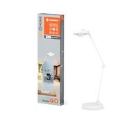 LEDVANCE SUN@HOME PANAN DESK DISC Schreibtischleuchte, schwarz, 15W, 1200lm, regulierbares Weißlicht (2200K - 5000K), stufenlos steuerbar, dimmbar, passt das Licht automatisch dem Biorhythmus an, IP20