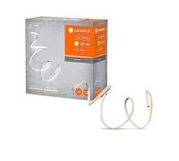 LEDVANCE Tira LED FLEX COB 5M, amarilla, 22W, 1750lm, luz blanca cálida, tecnología COB, distribución homogénea de la luz, larga duración, fácil instalación, para interior, IP20, 3000K