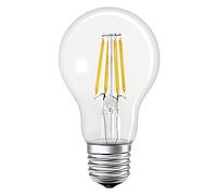 LEDVANCE VolksLicht - Lámpara LED con malla Bluetooth, también controlable con Alexa y Google, sustituye a lámparas convencionales de 60 W, blanco cálido (2700 K), regulable inteligente, paquete de 2