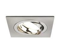 Ledvion - 1X LED Downlight Sevilla, Regulable, 3W, 2700K, Ø92 mm, Acero Inoxidable, 2 Años de Garantía