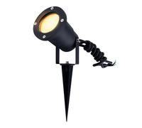 Ledvion - Foco LED de Jardín Incl. GU10, Aluminio, IP65, 5W, Casquillo GU10, 1M de Cable, Foco LED, Spots de Jardín