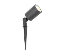 Ledvion - Focos LED de Jardín, Aluminio Antracita, IP65, 5W, 2700K, 1M de Cable, Spots LED, Spots de Jardín