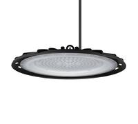 Ledvion - Lámpara de Alta Bahía, IP65, 200W, 110 lm/W, Sensor, 4000K, Regulable, Campana LED UFO, Lámpara de Alta Bahía para Naves Industriales, Almacén, Taller, Garaje