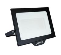 Ledvion - Proyector LED, Incluye Cable de 0.5M, 100W, 4000K, 12.000 Lúmenes, IP65 Resistente al Agua, Conector Rápido Incluido