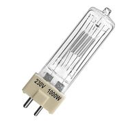 LedWekei Bombillas halógenas GY9.5, halógenas de 220 V GY 9.5 1000 W, bombillas de foco, bombillas de luz blanca cálida regulables de 3200 K, 1 unidad