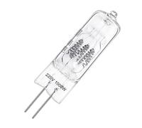 LedWekei Bombillas halógenas, halógenas de 230 V, 1000 W, bombillas de foco, bombillas de luz blanca cálida regulables de 3200 K, 1 terminal fino de 2 pines