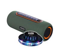 Ledwood - Altavoz portátil XTREM140 LD-XT140BT-GREEN, 100W/10W RMS, Bluetooth 5.0, TWS, impermeable IPX5, Autono. 6H, Juego de Luz Ovni