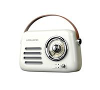 Ledwood Radio retro portátil modelo Alma 5 W con Bluetooth / USB / Aux,