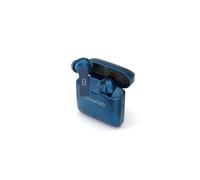 Ledwood Titan Earphones in Electric Blue - Wireless Bluetooth 5.1, All-Day Batte