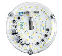 Ledytech Kit de luz de readaptación de 3.93 pulgadas para luz empotrada de techo, panel de repuesto de luz de ventilador de techo, PCB 18 W, 3000 K, 6000 K, 1800 lm, 120 V, CRI90 regulable (blanco