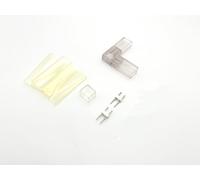 LEDZEIT - Profi Serie - Conector I, PVC transparente. SOLO para el LED Neón flexible indicado en esta página, NO compatible con manguera de luces Led y tira LED