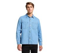 Lee 2 Pkt Overshirt Camiseta, Lavado Ligero, L Hombres