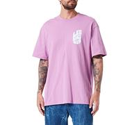 Lee 70s Loose Graphic Tee, Camiseta para Hombre, Pansy, XXL