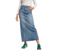 Lee Back Slit Maxi Skirt Falda, Set Free, 28W Mujeres