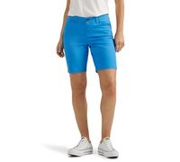 Lee Bermudas de Chino de Ajuste Regular para Mujer, Atlántico, 36