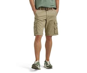 Lee - Bermudas Dungarees Wyoming para Hombre, con cinturón y Bolsillos - Beige -