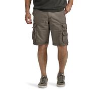 Lee - Bermudas Dungarees Wyoming para Hombre, con cinturón y Bolsillos - Beige - 50 cm