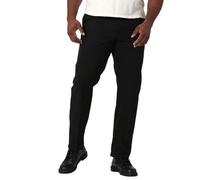 Lee Big & Tall Extreme Motion Pantalón recto liso para hombre, Negro -, 50W x 32L