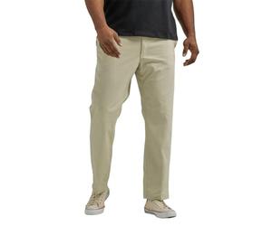 Lee Big & Tall Extreme Motion Pantalón Recto Liso para Hombre, Piedra, 44W x 29L