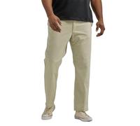 Lee Big & Tall Extreme Motion Pantalón Recto Liso para Hombre, Piedra, 46W x 28L