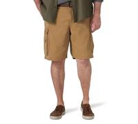 Lee Big & Tall Wyoming Pantalones Cortos Cargo con cinturón para Hombre, Bourbon, 54 cm