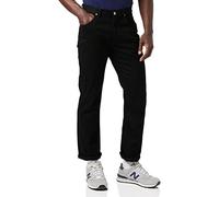 Lee Brooklyn Straight Vaqueros Para Hombre, Clean Black, 32W / 32L