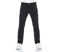 Lee Brooklyn Straight Vaqueros Para Hombre, Clean Black, 32W / 32L