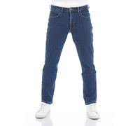 Lee Brooklyn Straight Vaqueros Para Hombre, Dark Stonewash, 36W / 32L