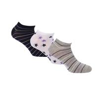 Lee Calcetines Cortos Diseño Variado para Adultos Unisex Pack de 3 (GT6894)