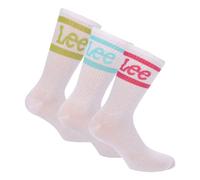 Lee Calcetines Medios Logotipos para Mujer Packs de 3 (GT5696)