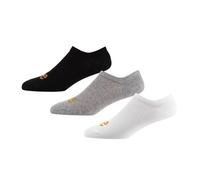 Lee Calcetines Unisex Invisible ASH 3PKB Negro/Blanco/Gris Marga