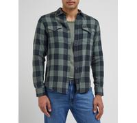 Lee Camisa Clean Western Shirt. 52 (42 - Largo: 34)