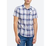 Lee Camisa de hombre manga corta. Azul M