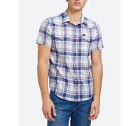 Lee Camisa de hombre manga corta. Azul XL