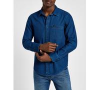 Lee Camiseta Sure, Inky Blue Wash, M Hombres