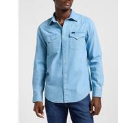 Lee Camisa de manga larga de hombre corte estándar. Azul 9/5XL