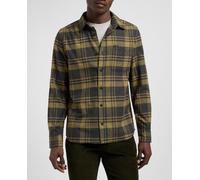 Lee Leesure Shirt Camiseta, Moss Garden Jaspe, S Hombres