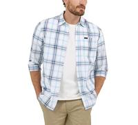 Lee Camisa de Manga Larga Multiusos para Hombre, Ajuste clásico, a Cuadros Orion, 42/44, Cuadros Orion, L